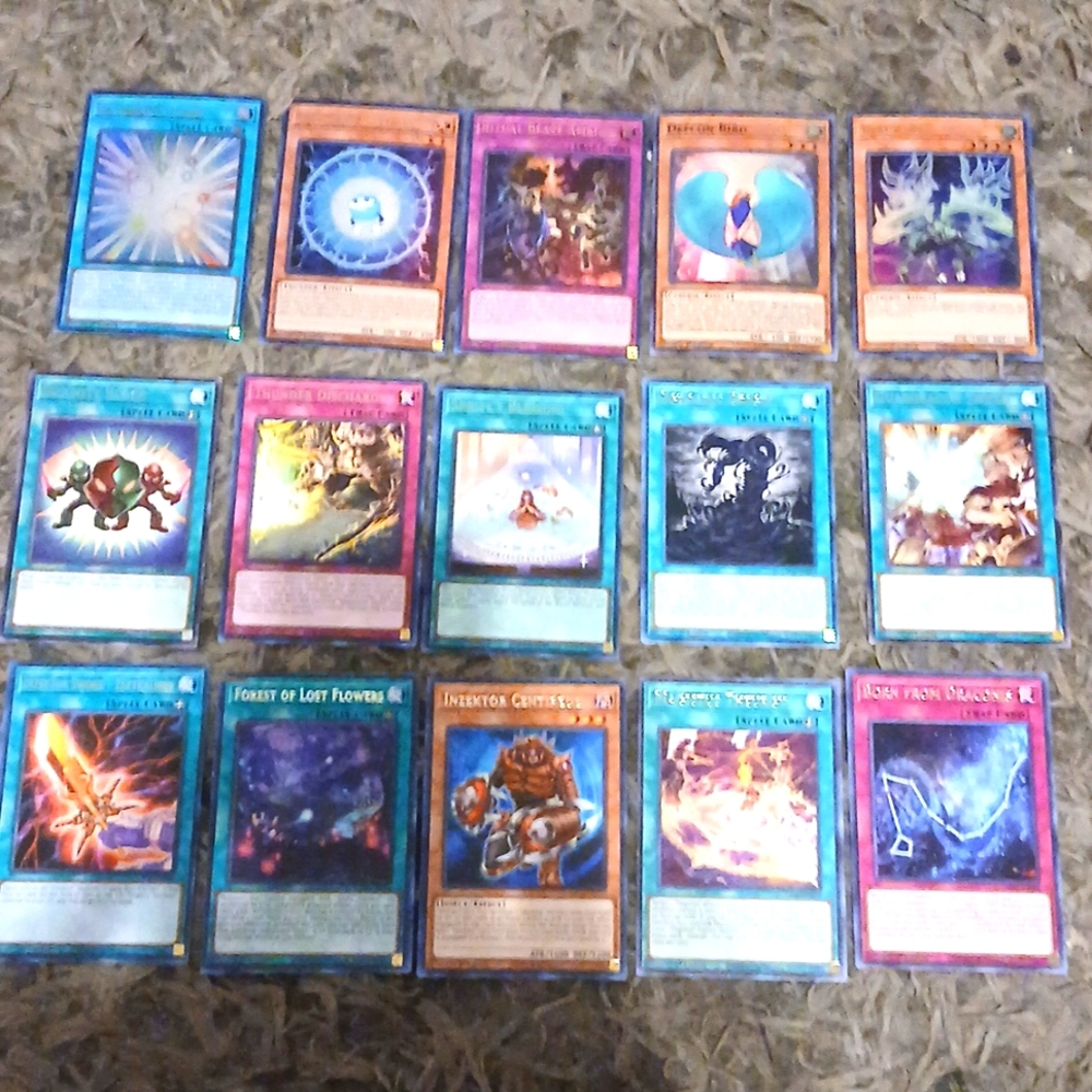 Vintage Yugioh Tcg Ccg Trading Card Lot